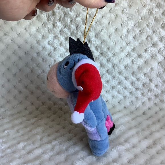 Disney Winnie the Pooh Plush Ornament Toy Set Pooh Rabbit Eeyore - Picture 11 of 11